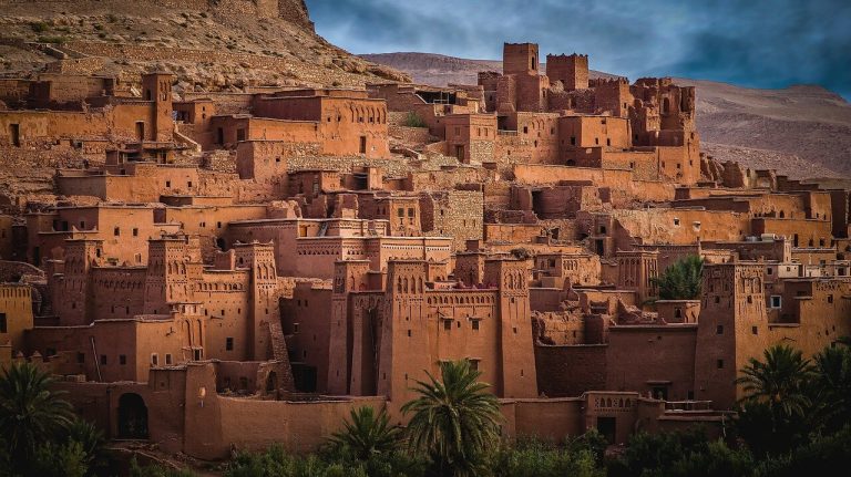 historyczne zabudowania Maroka